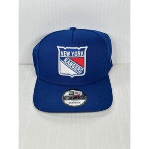 New Era 9FIFTY New York Rangers A-Frame NHL Adjustable SnapBack Hat Cap NWT